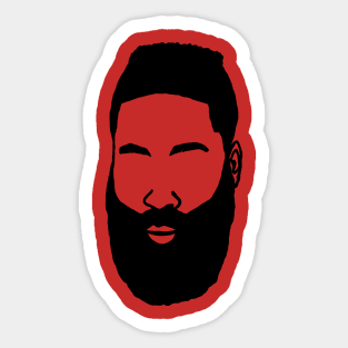 James Harden Fear The Beard! Sticker